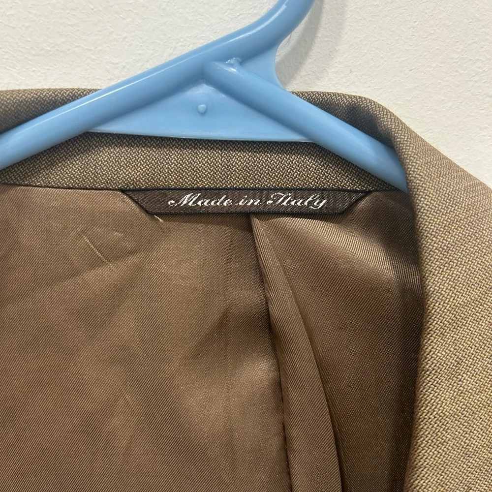 Canali Blazer 52R‎ Brown Proposta Men’s 100% Pure Wool Sport Coat Made In Italy